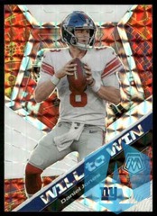 2020 Panini Mosaic Will to Win Silver Mosaic Prizm Daniel Jones #WW6
